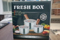 FRESH BOX Premium Stainless Steel Airtight Food Storage Container Set - My Store