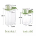Airtight Cereal & Grain Storage Containers with Measuring Cup - My Store
