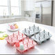 6-Cavity Silicone Popsicle & Ice Cream Mold Set with Reusable Sticks