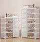 New Dustproof Shoe Rack with Curtain