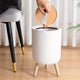Indoor Trash Bin with Wooden Feet – 7L - My Store