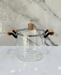 Heat Resistant Borosilicate Glass Cooking Pot - My Store