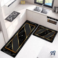 2-Piece Large Runner & Mat Set – Elegant Napa Leather Finish with Anti-Slip Base - My Store