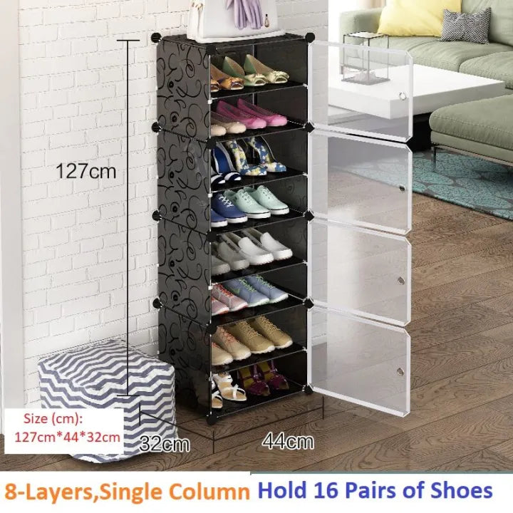 Attachable Store Rack Attachable Cabinet Shoe Storage Rack