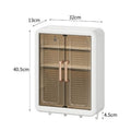 Bathroom Cabinet Punch-Free Wall-Mounted Storage Rack with Magnetic Suction - My Store