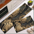 2-Piece Large Runner & Mat Set – Elegant Napa Leather Finish with Anti-Slip Base - My Store