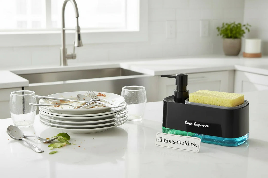 3-in-1 Multi-Functional Kitchen Soap Dispenser Set - My Store